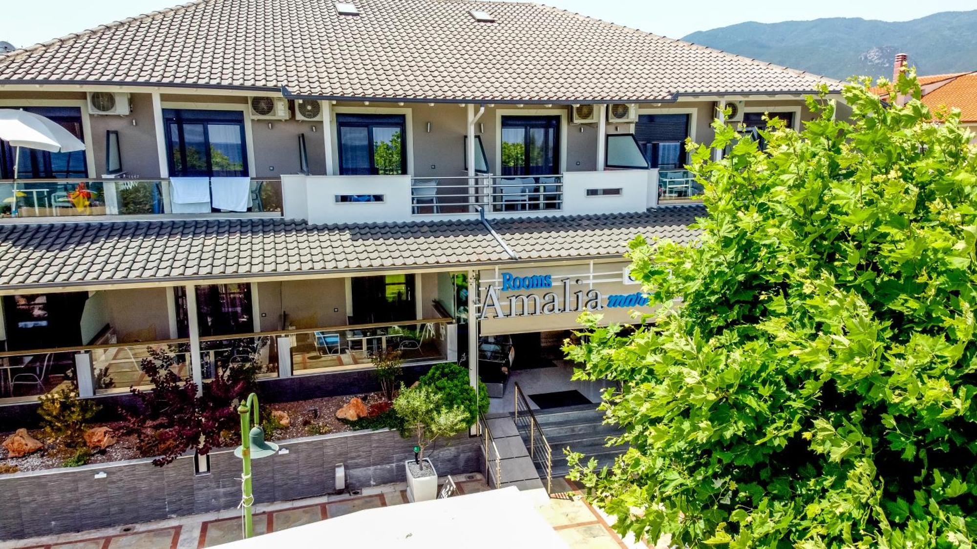 Amalia Mare Sea View Daire Vrasná Dış mekan fotoğraf