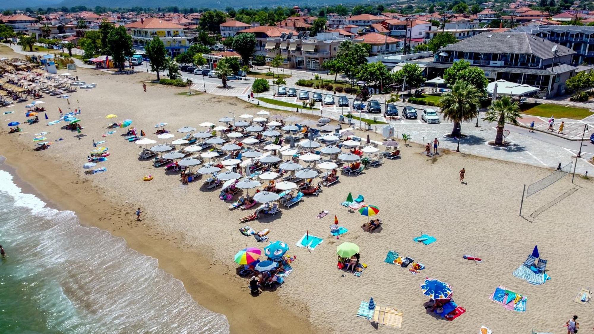 Amalia Mare Sea View Daire Vrasná Dış mekan fotoğraf