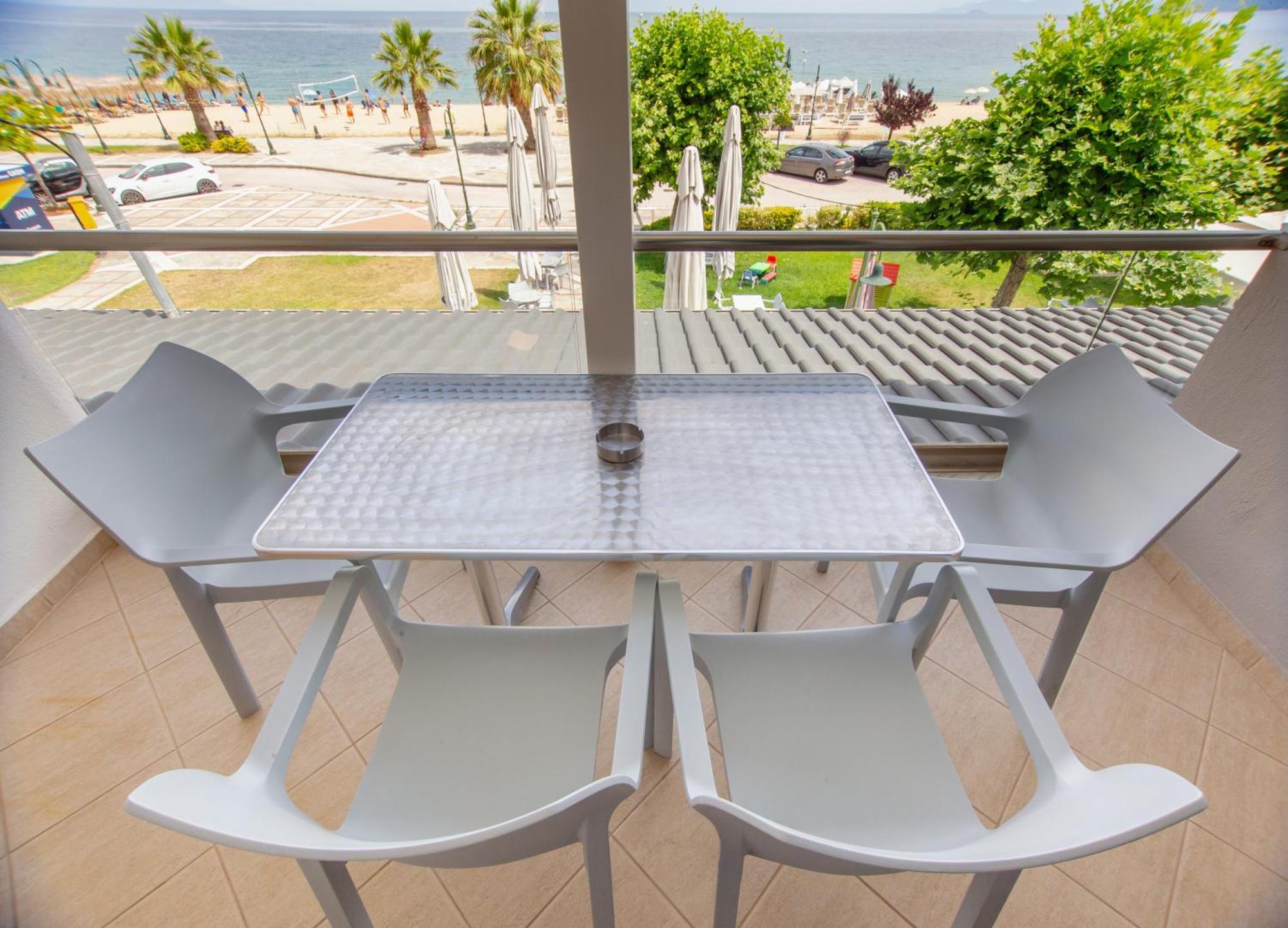 Amalia Mare Sea View Daire Vrasná Oda fotoğraf