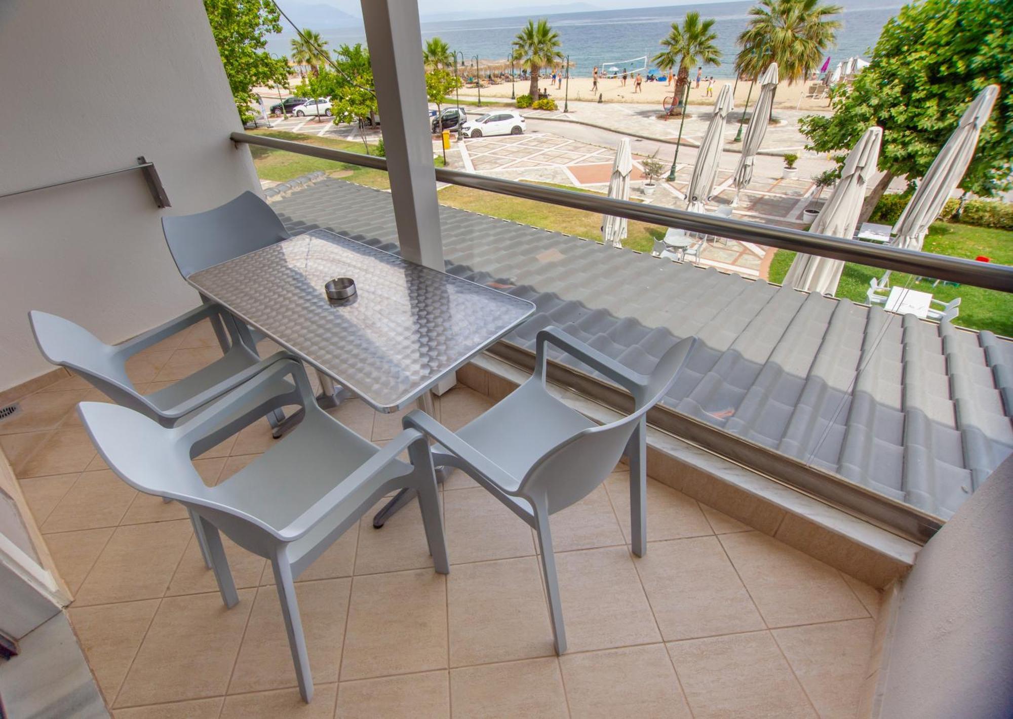 Amalia Mare Sea View Daire Vrasná Oda fotoğraf